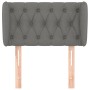 Kopfteil aus dunkelgrauem Stoff, 83 x 23 x 78/88 cm von vidaXL, Kopf- und Fußteile - Ref: Foro24-3117455, Preis: 53,95 €, Rab...