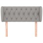 Kopfteil aus hellgrauem Stoff, 103 x 23 x 78/88 cm von vidaXL, Kopf- und Fußteile - Ref: Foro24-3117470, Preis: 53,24 €, Raba...