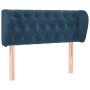 Dunkelblaues Samtkopfteil 93x23x78/88 cm von vidaXL, Kopf- und Fußteile - Ref: Foro24-3117520, Preis: 61,31 €, Rabatt: %