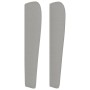 Kopfteil mit hellgrauen Stoffohren 163x23x118/128 cm von vidaXL, Kopf- und Fußteile - Ref: Foro24-3117682, Preis: 113,84 €, R...
