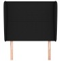 Headboard with black fabric ears 83x23x118/128 cm by vidaXL, Headboards and footboards - Ref: Foro24-3117652, Price: 71,87 €,...