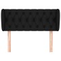 Kopfteil aus schwarzem Stoff, 93 x 23 x 78/88 cm von vidaXL, Kopf- und Fußteile - Ref: Foro24-3117464, Preis: 54,09 €, Rabatt: %