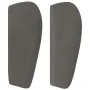 Kopfteil aus dunkelgrauem Samt, 147 x 23 x 78/88 cm von vidaXL, Kopf- und Fußteile - Ref: Foro24-3117627, Preis: 76,16 €, Rab...