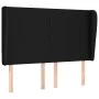 Headboard with black fabric ears 147x23x118/128 cm by vidaXL, Headboards and footboards - Ref: Foro24-3117676, Price: 112,20 ...