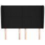 Headboard with black fabric ears 147x23x118/128 cm by vidaXL, Headboards and footboards - Ref: Foro24-3117676, Price: 108,85 ...