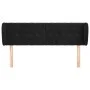 Kopfteil aus schwarzem Samt, 163 x 23 x 78/88 cm von vidaXL, Kopf- und Fußteile - Ref: Foro24-3117536, Preis: 93,04 €, Rabatt: %