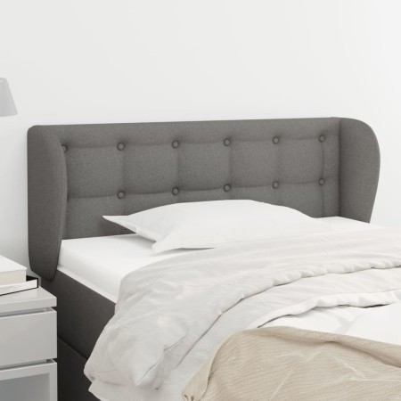 Kopfteil aus dunkelgrauem Stoff, 103 x 23 x 78/88 cm von vidaXL, Kopf- und Fußteile - Ref: Foro24-3117569, Preis: 58,25 €, Ra...