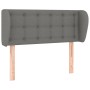 Kopfteil aus dunkelgrauem Stoff, 103 x 23 x 78/88 cm von vidaXL, Kopf- und Fußteile - Ref: Foro24-3117569, Preis: 58,25 €, Ra...