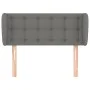 Kopfteil aus dunkelgrauem Stoff, 103 x 23 x 78/88 cm von vidaXL, Kopf- und Fußteile - Ref: Foro24-3117569, Preis: 56,66 €, Ra...