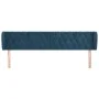 Dark blue velvet headboard 183x23x78/88 cm by vidaXL, Headboards and footboards - Ref: Foro24-3117544, Price: 101,52 €, Disco...