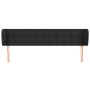 Kopfteil aus schwarzem Samt, 203 x 23 x 78/88 cm von vidaXL, Kopf- und Fußteile - Ref: Foro24-3117646, Preis: 71,38 €, Rabatt: %