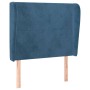 Kopfteil mit dunkelblauen Samtohren 93x23x118/128 cm von vidaXL, Kopf- und Fußteile - Ref: Foro24-3117716, Preis: 81,01 €, Ra...