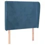 Kopfteil mit dunkelblauen Samtohren 93x23x118/128 cm von vidaXL, Kopf- und Fußteile - Ref: Foro24-3117716, Preis: 79,99 €, Ra...