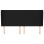 Headboard with black fabric ears 203x23x118/128 cm by vidaXL, Headboards and footboards - Ref: Foro24-3117700, Price: 117,88 ...