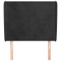 Headboard with black velvet ears 83x23x118/128 cm by vidaXL, Headboards and footboards - Ref: Foro24-3117708, Price: 89,47 €,...