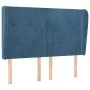 Headboard with dark blue velvet ears 147x23x118/128 cm by vidaXL, Headboards and footboards - Ref: Foro24-3117728, Price: 114...