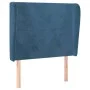 Kopfteil mit dunkelblauen Samtohren 83x23x118/128 cm von vidaXL, Kopf- und Fußteile - Ref: Foro24-3117710, Preis: 84,26 €, Ra...