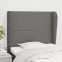 Kopfteil mit dunkelgrauen Stoffohren 103x23x118/128 cm von vidaXL, Kopf- und Fußteile - Ref: Foro24-3117807, Preis: 65,30 €, ...