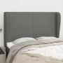 Kopfteil mit dunkelgrauen Stoffohren 147x23x118/128 cm von vidaXL, Kopf- und Fußteile - Ref: Foro24-3117675, Preis: 128,82 €,...