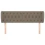 Cabecero de tela gris taupe 163x23x78/88 cm de vidaXL, Cabeceros y pies de cama - Ref: Foro24-3117490, Precio: 89,18 €, Descu...