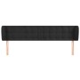 Cabecero de terciopelo negro 183x23x78/88 cm de vidaXL, Cabeceros y pies de cama - Ref: Foro24-3117640, Precio: 73,35 €, Desc...