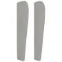 Cabecero con orejas de tela gris claro 93x23x118/128 cm de vidaXL, Cabeceros y pies de cama - Ref: Foro24-3117938, Precio: 72...