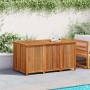 Caja de almacenaje de jardín madera maciza acacia 150x80x75 cm