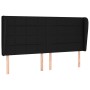 Headboard with black fabric ears 163x23x118/128 cm by vidaXL, Headboards and footboards - Ref: Foro24-3117964, Price: 114,68 ...