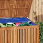 Caja de almacenaje de jardín madera maciza acacia 200x80x75 cm