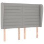 Kopfteil mit hellgrauen Stoffohren 147x23x118/128 cm von vidaXL, Kopf- und Fußteile - Ref: Foro24-3118094, Preis: 131,77 €, R...