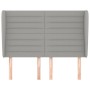 Kopfteil mit hellgrauen Stoffohren 147x23x118/128 cm von vidaXL, Kopf- und Fußteile - Ref: Foro24-3118094, Preis: 131,77 €, R...