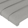 Kopfteil mit hellgrauen Stoffohren 147x23x118/128 cm von vidaXL, Kopf- und Fußteile - Ref: Foro24-3118094, Preis: 131,77 €, R...