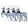 Weihnachtsrentier 4 Einheiten 80 weiße LED von vidaXL, Weihnachtsbeleuchtung - Ref: Foro24-3154270, Preis: 76,71 €, Rabatt: %