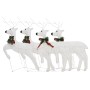 Weihnachtsrentier 4 Einheiten 80 weiße LED von vidaXL, Weihnachtsbeleuchtung - Ref: Foro24-3154270, Preis: 76,71 €, Rabatt: %