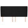 Headboard with black fabric ears 183x23x118/128 cm by vidaXL, Headboards and footboards - Ref: Foro24-3118210, Price: 108,89 ...