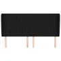 Headboard with black fabric ears 183x23x118/128 cm by vidaXL, Headboards and footboards - Ref: Foro24-3118210, Price: 120,87 ...