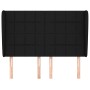 Headboard with black fabric ears 147x23x118/128 cm by vidaXL, Headboards and footboards - Ref: Foro24-3117956, Price: 122,91 ...
