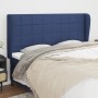 Kopfteil mit blauen Stoffohren 183x23x118/128 cm von vidaXL, Kopf- und Fußteile - Ref: Foro24-3117976, Preis: 123,66 €, Rabat...