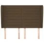 Headboard with light gray fabric ears 147x23x118/128 cm by vidaXL, Headboards and footboards - Ref: Foro24-3118097, Price: 12...