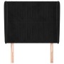 Headboard with black velvet ears 83x23x118/128 cm by vidaXL, Headboards and footboards - Ref: Foro24-3118226, Price: 74,75 €,...