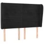 Headboard with black velvet ears 147x23x118/128 cm by vidaXL, Headboards and footboards - Ref: Foro24-3118146, Price: 96,74 €...