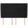 Headboard with black velvet ears 147x23x118/128 cm by vidaXL, Headboards and footboards - Ref: Foro24-3118146, Price: 96,74 €...