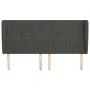 Headboard with dark gray velvet ears 183x23x118/128 cm by vidaXL, Headboards and footboards - Ref: Foro24-3118255, Price: 116...