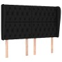 Headboard with black fabric ears 163x23x118/128 cm by vidaXL, Headboards and footboards - Ref: Foro24-3118300, Price: 148,32 ...