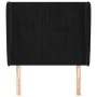 Headboard with black velvet ears 93x23x118/128 cm by vidaXL, Headboards and footboards - Ref: Foro24-3118232, Price: 88,74 €,...