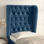 Kopfteil mit dunkelblauen Samtohren 83x23x118/128 cm von vidaXL, Kopf- und Fußteile - Ref: Foro24-3118326, Preis: 97,11 €, Ra...