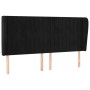 Headboard with light gray velvet ears 183x23x118/128 cm by vidaXL, Headboards and footboards - Ref: Foro24-3118256, Price: 14...
