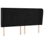 Headboard with light gray velvet ears 183x23x118/128 cm by vidaXL, Headboards and footboards - Ref: Foro24-3118256, Price: 14...