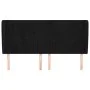 Headboard with light gray velvet ears 183x23x118/128 cm by vidaXL, Headboards and footboards - Ref: Foro24-3118256, Price: 14...