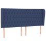 Kopfteil mit blauen Stoffohren 183x23x118/128 cm von vidaXL, Kopf- und Fußteile - Ref: Foro24-3118312, Preis: 164,50 €, Rabat...